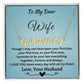 Gift For Wife - I Promise To Be Your Last Everything- Personalized Name Necklace