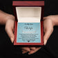 Gift For Wife - I Promise To Be Your Last Everything- Personalized Name Necklace
